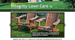 Desktop Screenshot of integritylawncarellc.com